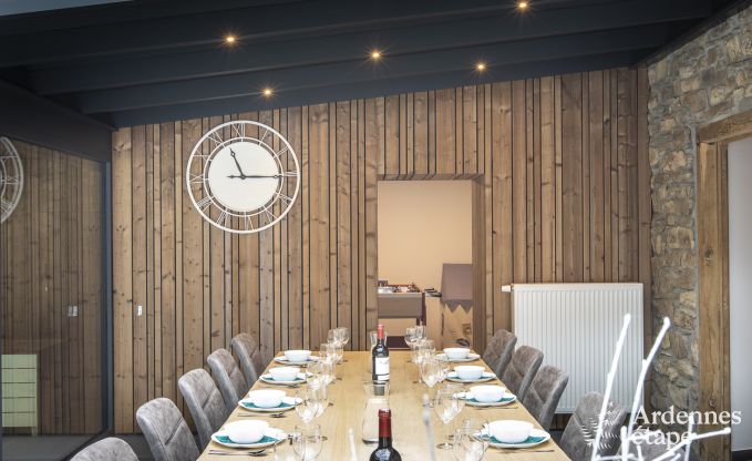 Luxusvilla La Roche-en-Ardenne 17 Pers. Ardennen Schwimmbad Wellness Behinderten gerecht