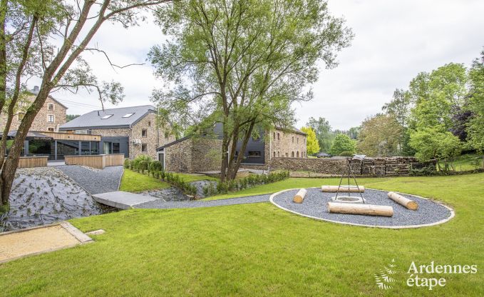 Luxusvilla La Roche-en-Ardenne 17 Pers. Ardennen Schwimmbad Wellness Behinderten gerecht