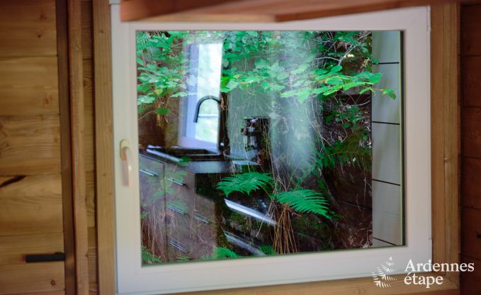 Ger�umiges Chalet am Wasser f�r 6 Personen mit Holzofen, Grill und privater Terrasse in La Roche-en-Ardenne