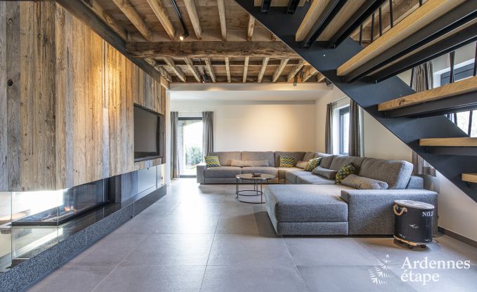 Luxusvilla 15 Pers. Rendeux Ardennen Schwimmbad Wellness Behinderten gerecht