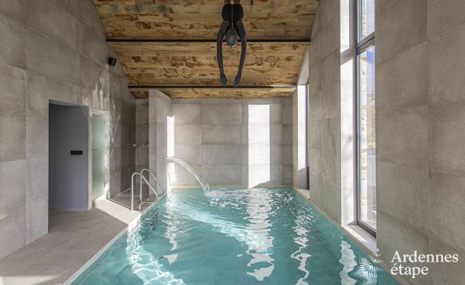 Luxusvilla 15 Pers. Rendeux Ardennen Schwimmbad Wellness Behinderten gerecht