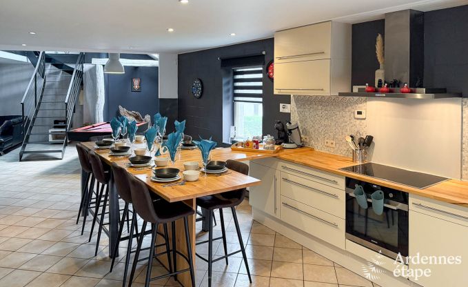 Ferienhaus La-Roche 9 Pers. Ardennen Schwimmbad Behinderten gerecht