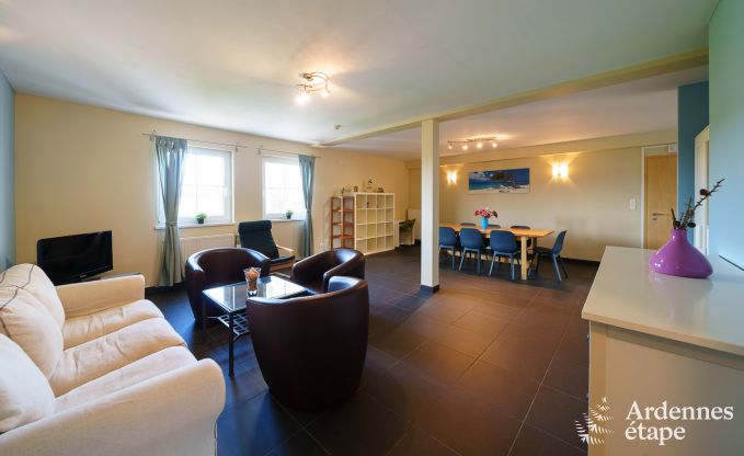 Ferienhaus in L�glise, Ardennen, 32 Personen, gro�er privater Garten, Sportanlagen, Spa, Spielzimmer, optimaler Komfort