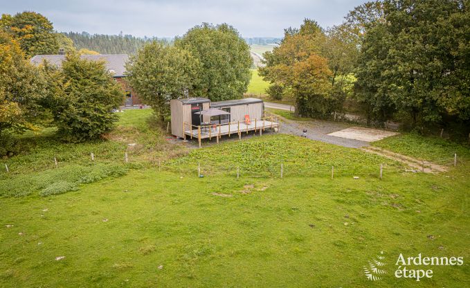 Charmantes Tiny House f�r 4 Personen in L�glise mit Kochnische, Holzofen und Privatgarten