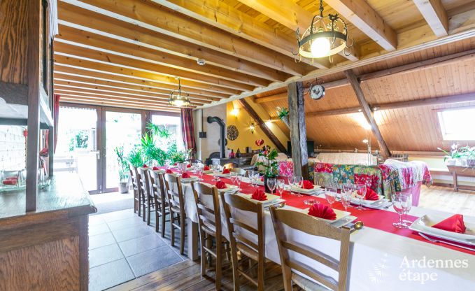 Ferienhaus Lglise 15 Pers. Ardennen Wellness Behinderten gerecht