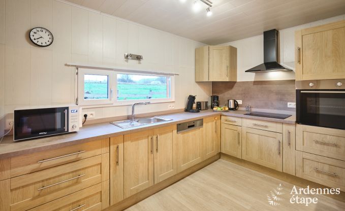 Ruhe garantiert in diesem charmanten Chalet f�r 4 Personen mit Whirlpool in der nat�rlichen Umgebung von Libin