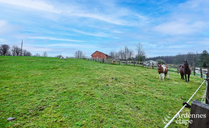 Ruhe garantiert in diesem charmanten Chalet f�r 4 Personen mit Whirlpool in der nat�rlichen Umgebung von Libin