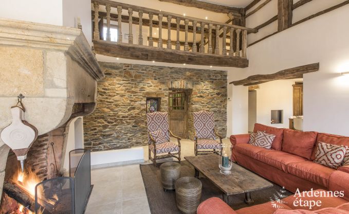 Ferienhaus Libin 9 Pers. Ardennen Schwimmbad Wellness