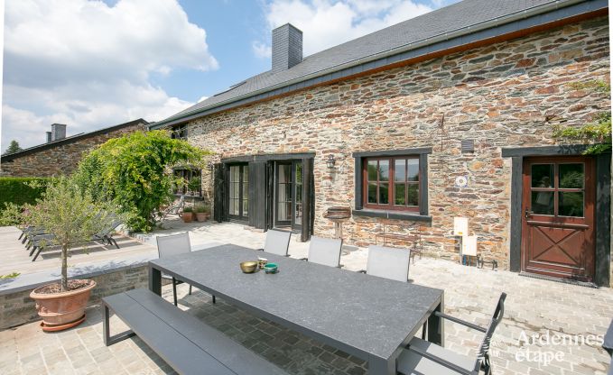 Ferienhaus Libin 9 Pers. Ardennen Schwimmbad Wellness