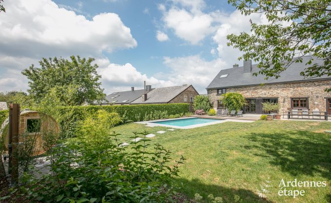 Ferienhaus Libin 9 Pers. Ardennen Schwimmbad Wellness