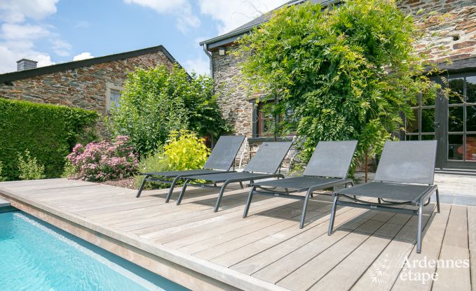 Ferienhaus Libin 9 Pers. Ardennen Schwimmbad Wellness