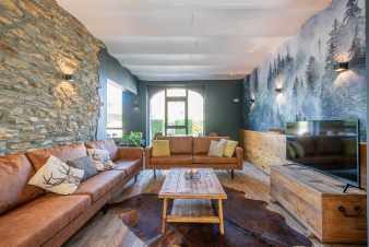 Ferienhaus Libin, 15 Personen, Privatterrasse, Kche, Garten, Ardennen, hundefreundlich