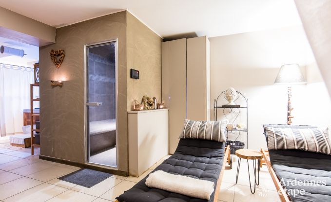 Ferienhaus Libin 2 Pers. Ardennen Schwimmbad Wellness