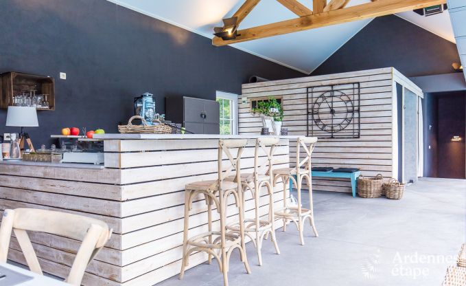 Ferienhaus Libin 2 Pers. Ardennen Schwimmbad Wellness