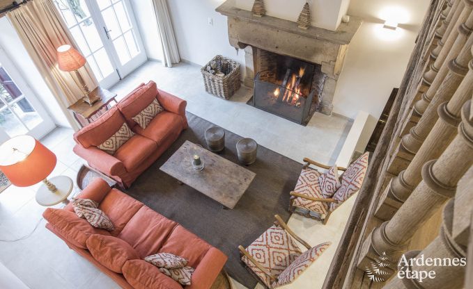 Ferienhaus Libin 9 Pers. Ardennen Schwimmbad Wellness