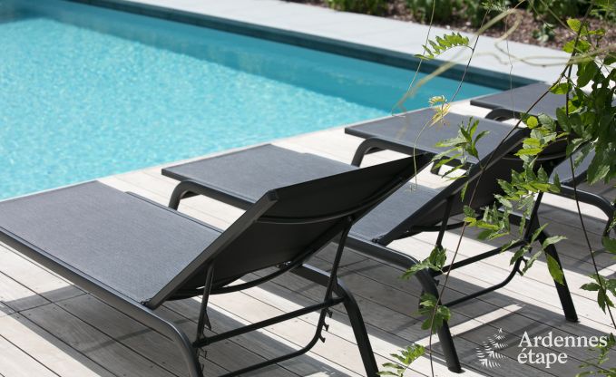 Ferienhaus Libin 9 Pers. Ardennen Schwimmbad Wellness