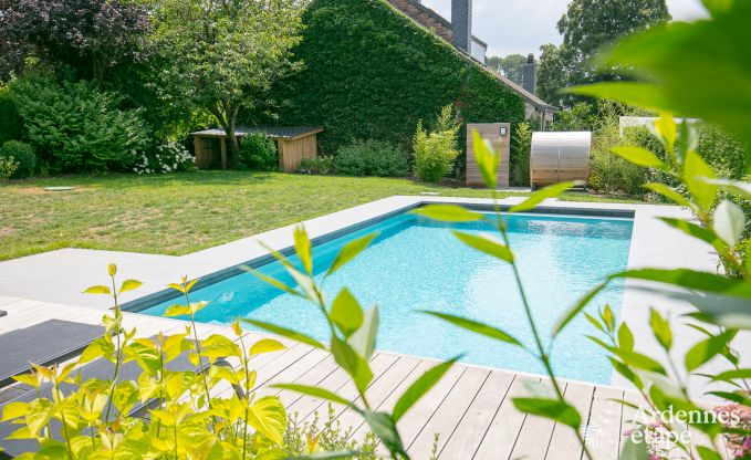 Ferienhaus Libin 9 Pers. Ardennen Schwimmbad Wellness