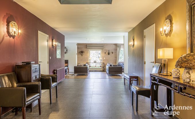 Luxusvilla Libin 27 Pers. Ardennen Schwimmbad Wellness