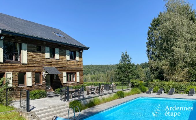 Luxusvilla Libin 27 Pers. Ardennen Schwimmbad Wellness
