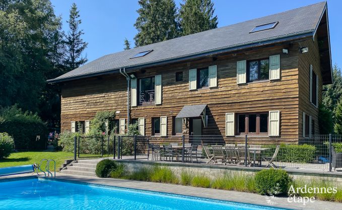 Luxusvilla Libin 27 Pers. Ardennen Schwimmbad Wellness