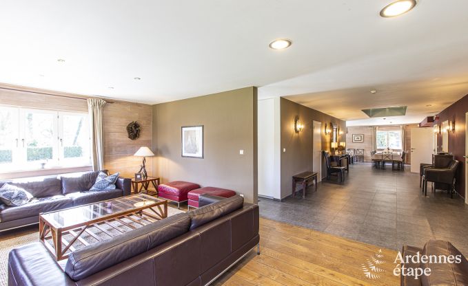 Luxusvilla Libin 27 Pers. Ardennen Schwimmbad Wellness