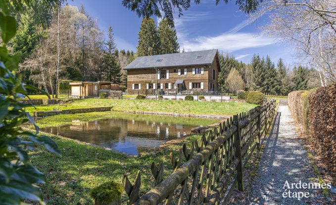 Luxusvilla Libin 27 Pers. Ardennen Schwimmbad Wellness