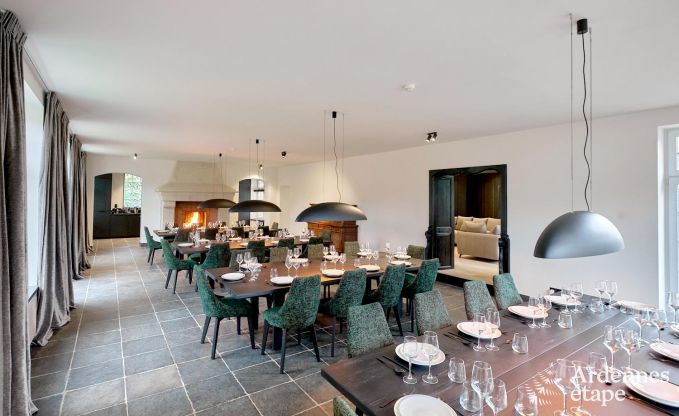 Schloss in Libin: eleganter Aufenthalt fr 40 Personen mit umfangreichen Annehmlichkeiten