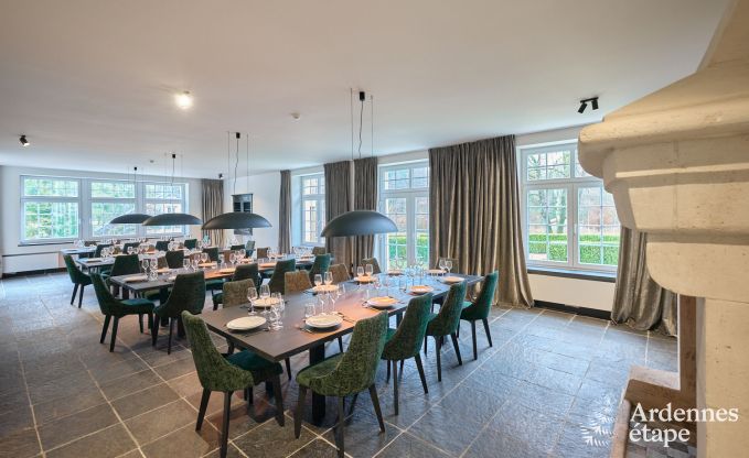 Schloss in Libin: eleganter Aufenthalt fr 40 Personen mit umfangreichen Annehmlichkeiten