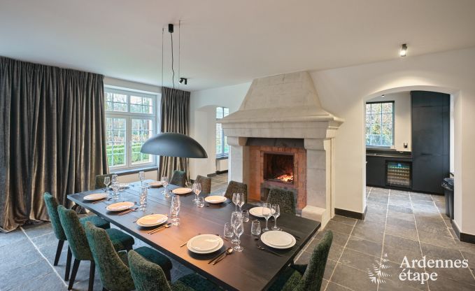 Schloss in Libin: eleganter Aufenthalt fr 40 Personen mit umfangreichen Annehmlichkeiten