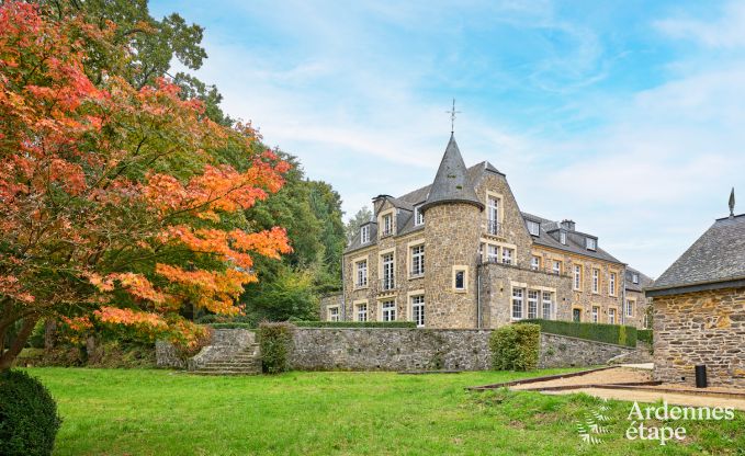 Schloss in Libin: eleganter Aufenthalt fr 40 Personen mit umfangreichen Annehmlichkeiten