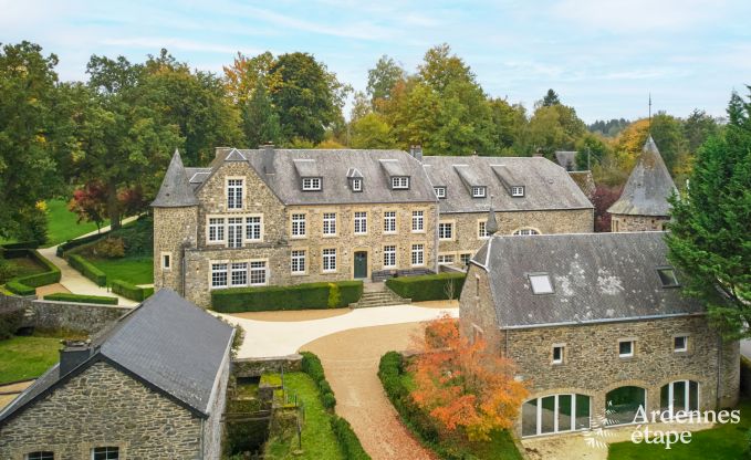 Schloss in Libin: eleganter Aufenthalt fr 40 Personen mit umfangreichen Annehmlichkeiten