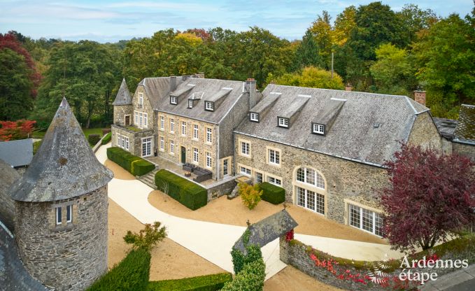 Schloss in Libin: eleganter Aufenthalt f�r 40 Personen mit umfangreichen Annehmlichkeiten