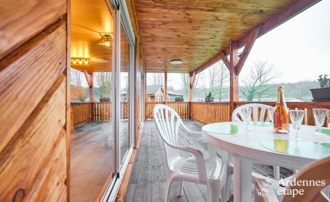 Ruhe garantiert in diesem charmanten Chalet f�r 4 Personen mit Whirlpool in der nat�rlichen Umgebung von Libin