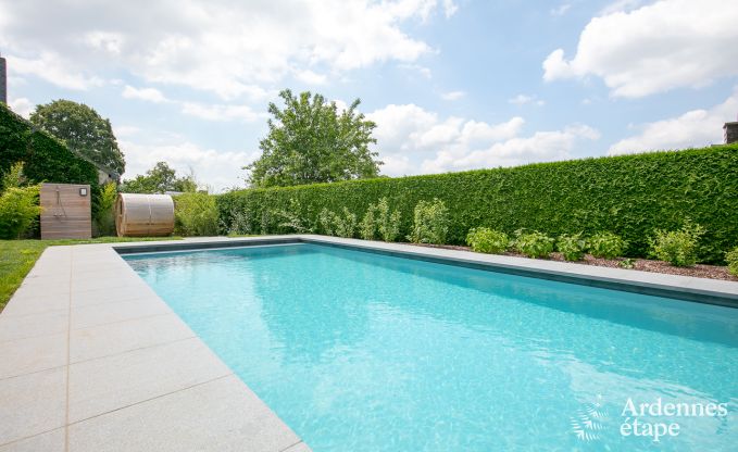 Ferienhaus Libin 9 Pers. Ardennen Schwimmbad Wellness