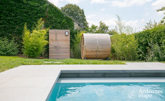 Ferienhaus Libin 9 Pers. Ardennen Schwimmbad Wellness