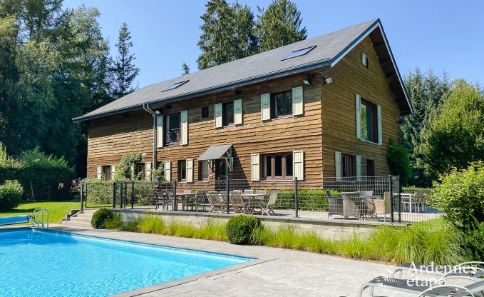 Luxusvilla Libin 27 Pers. Ardennen Schwimmbad Wellness
