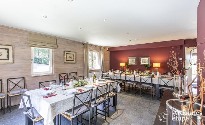 Luxusvilla Libin 27 Pers. Ardennen Schwimmbad Wellness