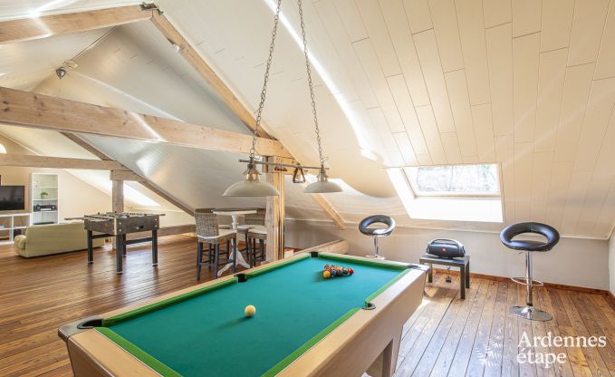 Luxusvilla Libin 27 Pers. Ardennen Schwimmbad Wellness