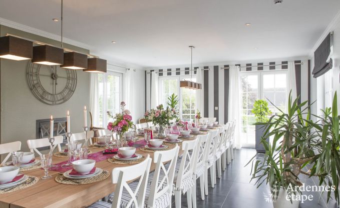 Luxusvilla Libin 18 Pers. Ardennen Schwimmbad Wellness
