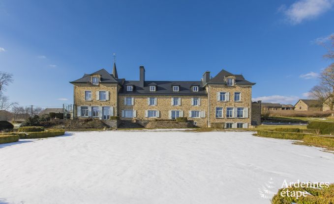 Schloss Libramont-Chevigny 22 Pers. Ardennen Wellness