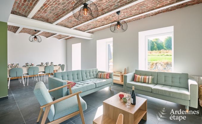 Ferienhaus in Libramont f�r 8 bis 10 Personen mit Spielzimmer, Terrasse und Garten in den Ardennen