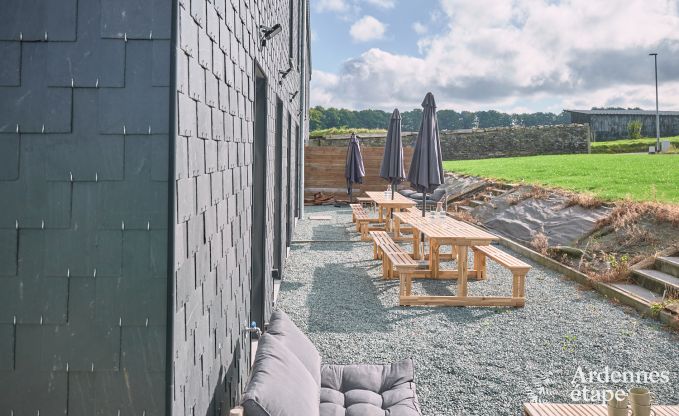 Ferienhaus in Libramont f�r 8 bis 10 Personen mit Spielzimmer, Terrasse und Garten in den Ardennen