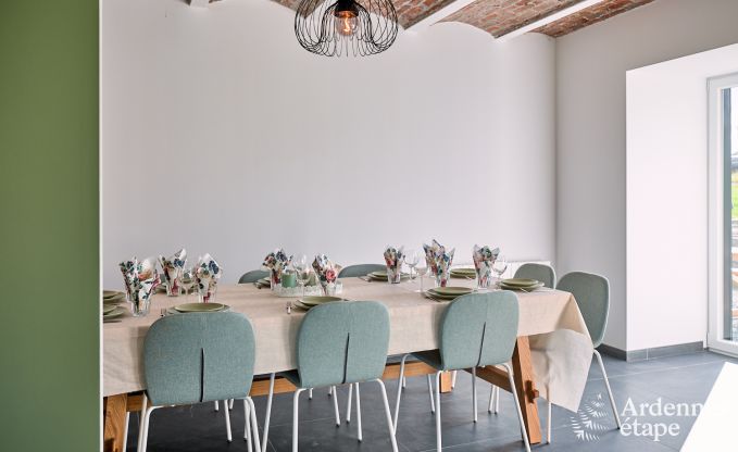 Ferienhaus in Libramont f�r 8 bis 10 Personen mit Spielzimmer, Terrasse und Garten in den Ardennen