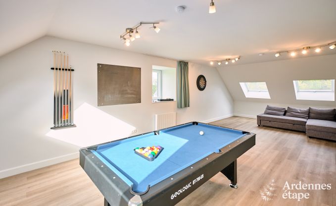 Ferienhaus in Libramont f�r 8 bis 10 Personen mit Spielzimmer, Terrasse und Garten in den Ardennen