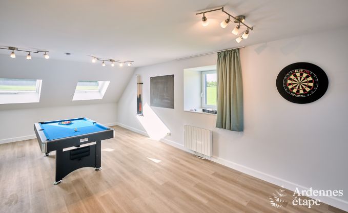 Ferienhaus in Libramont f�r 8 bis 10 Personen mit Spielzimmer, Terrasse und Garten in den Ardennen