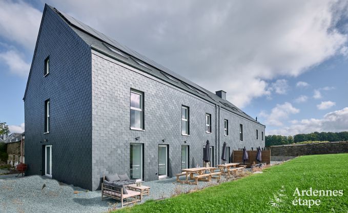 Ferienhaus in Libramont f�r 8 bis 10 Personen mit Spielzimmer, Terrasse und Garten in den Ardennen