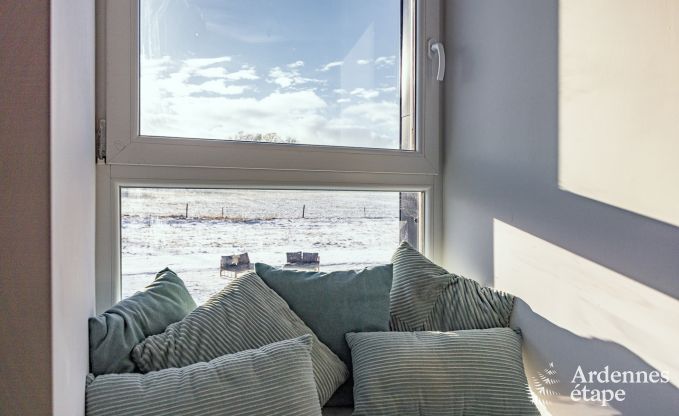 Chalet in Libramont: ger�umiges Ferienhaus f�r 20 Personen mit Spielzimmer, Garten und Grill in den Ardennen