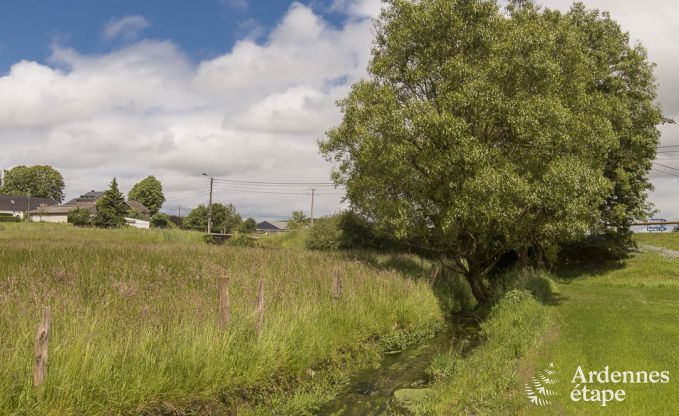 Ferienhaus f�r 15 Personen in Libramont mit Hallenbad, Sauna und privatem Garten am Wasser