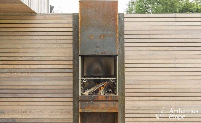 Ferienhaus f�r 15 Personen in Libramont mit Hallenbad, Sauna und privatem Garten am Wasser