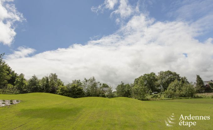 Ferienhaus f�r 15 Personen in Libramont mit Hallenbad, Sauna und privatem Garten am Wasser